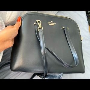 Kate Spade black leather purse